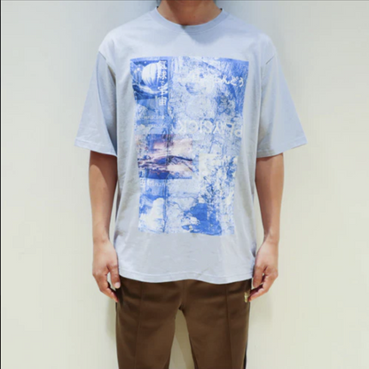 🌙 YORUSHIKA - 二人稱展 - T-Shirt C Blue Gray ♪︎ - 【中期預購-7月中旬】