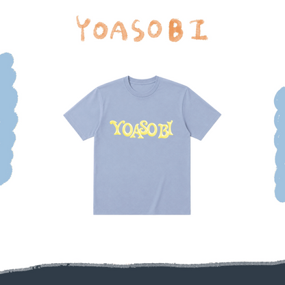 ⭐ YOASOBI - 超惑星 - T-Shirt Light Blue ♪︎ - 【長期預購-11月下旬】