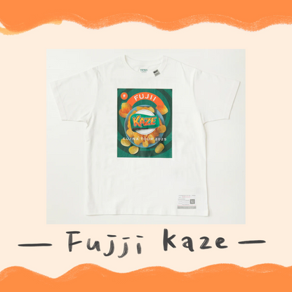 🌾 Fujii Kaze - EU / NA TOUR 2025 - 洋芋片T-Shirt ♪︎
