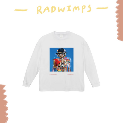 👀 RADWIMPS - Dear Jubilee - Long T-Shirt (White) ♪