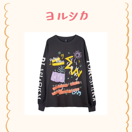 🌙 YORUSHIKA - 盜作再演 - 長袖T-Shirt ♪︎ - 【長期預購-11月中旬】