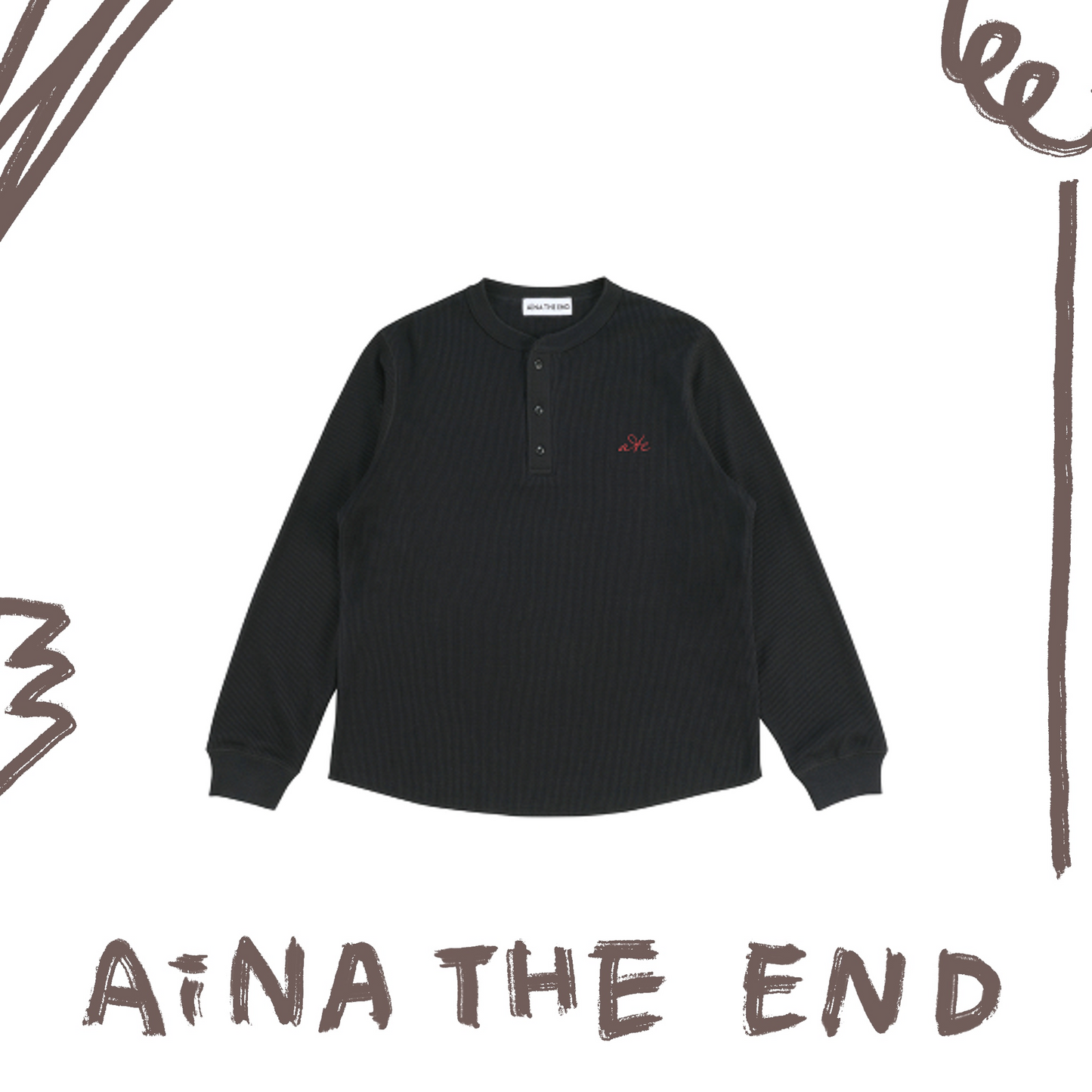 💣 AiNA THE END - LIVE TOUR 2026 -PICNIC - 喜歡的華夫格長袖T ♪︎