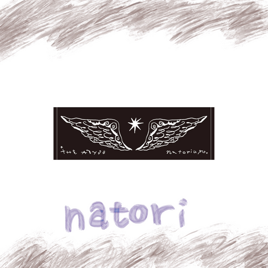 🎧 NATORI - 3rd ONE-MAN LIVE「深海」 - "The Abyss" Face Towel 黑 ♪︎