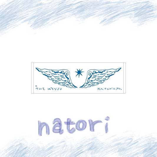 🎧 NATORI - 3rd ONE-MAN LIVE「深海」 - "The Abyss" Face Towel 白 ♪︎