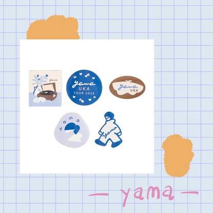 ☄️ yama - UKA 2026 Sticker Set ♪︎