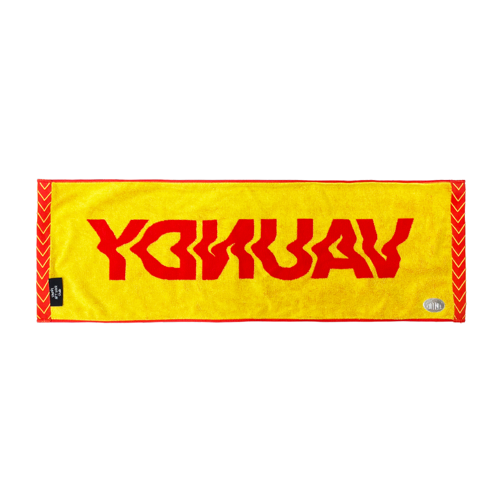 🍥 Vaundy - 【OSAKA limited】Logo Jacquard Towel［Red×Yellow］ ♪︎