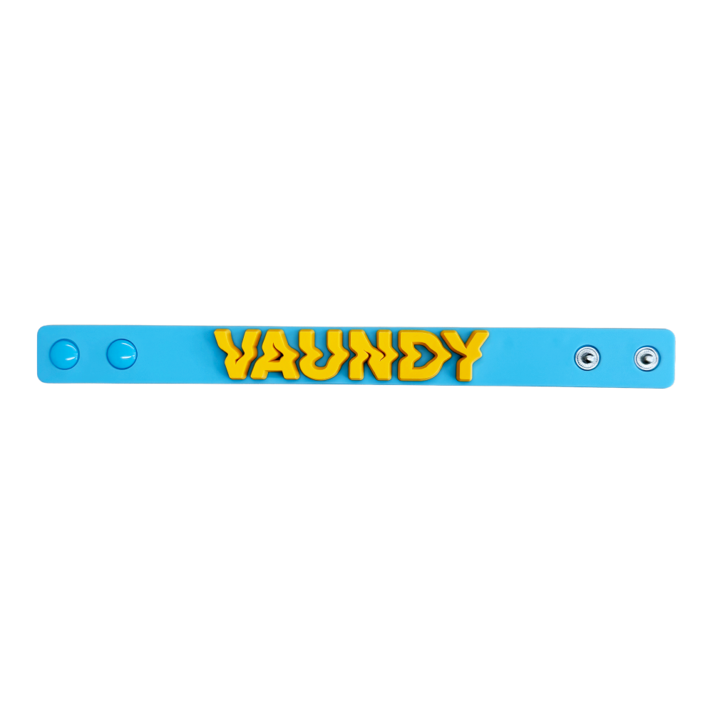 🍥 Vaundy - "HORO" - 【HONG KONG limited】Rubber Band [Light Blue×Yellow] ♪︎