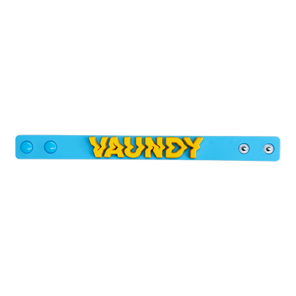 🍥 Vaundy - "HORO" - 【HONG KONG limited】Rubber Band [Light Blue×Yellow] ♪︎