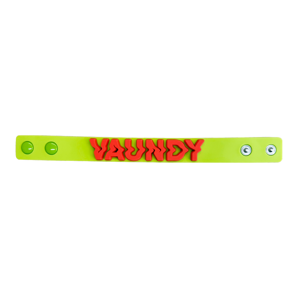 🍥 Vaundy - "HORO" - 【SEOUL limited】Rubber Band [Light Green×Red] ♪︎
