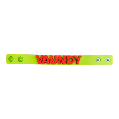 🍥 Vaundy - "HORO" - 【SEOUL limited】Rubber Band [Light Green×Red] ♪︎