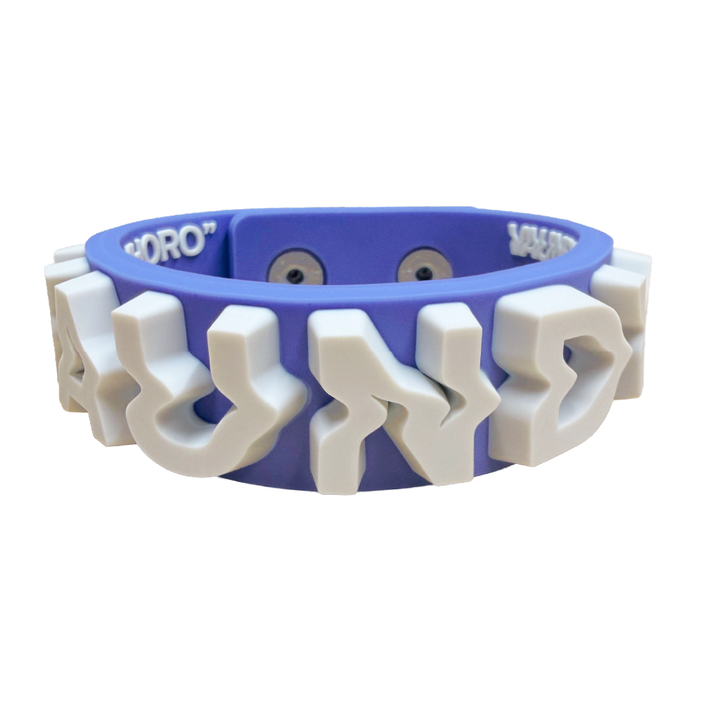 🍥 Vaundy - "HORO" - 【SHANGHAI limited】Rubber Band [Muted Blue×Gray] ♪︎