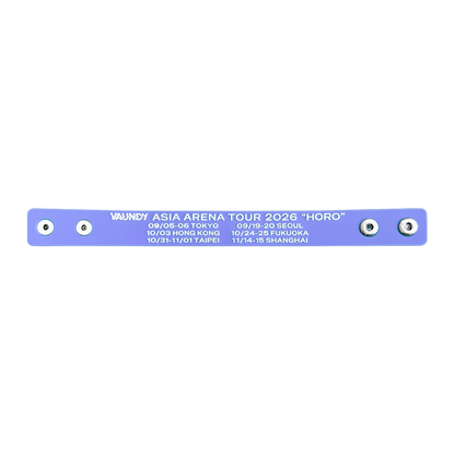 🍥 Vaundy - "HORO" - 【SHANGHAI limited】Rubber Band [Muted Blue×Gray] ♪︎