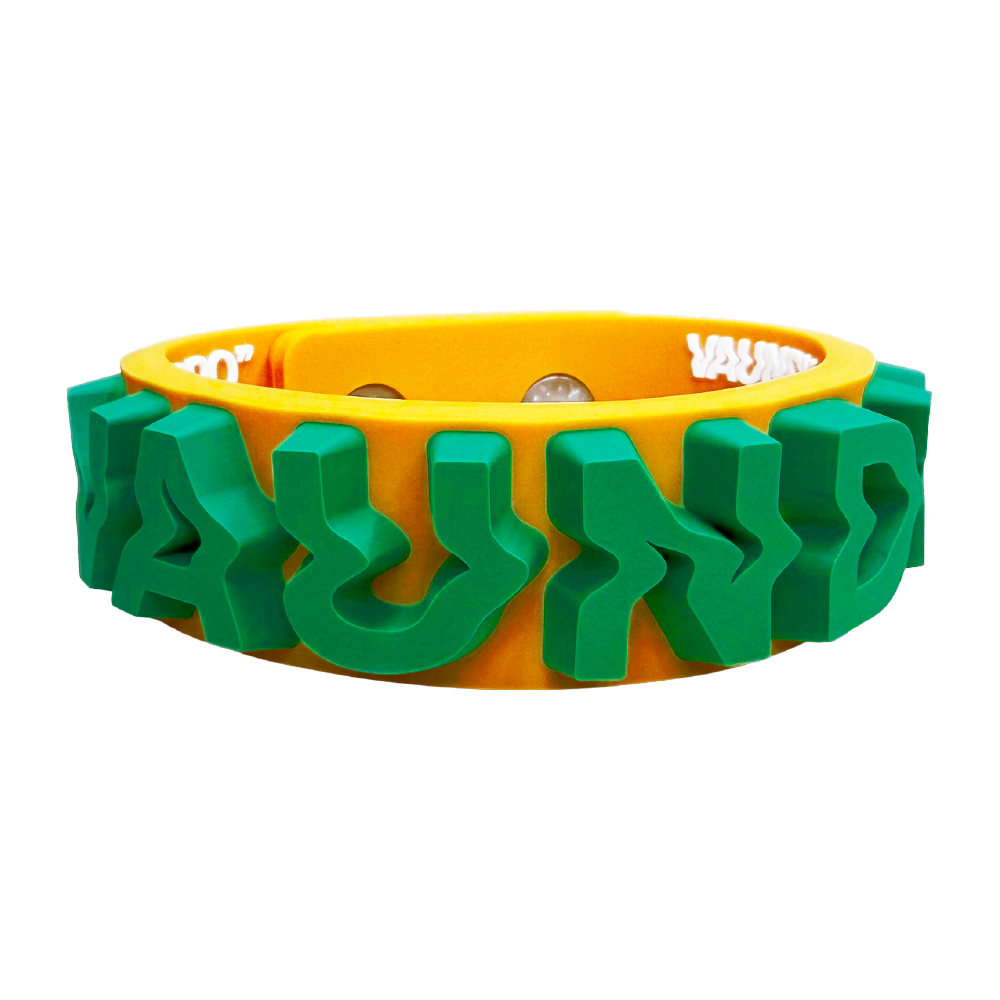 🍥 Vaundy - "HORO" - 【TAIPEI limited】Rubber Band [Yellow×Green] ♪︎
