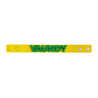 🍥 Vaundy - "HORO" - 【TAIPEI limited】Rubber Band [Yellow×Green] ♪︎