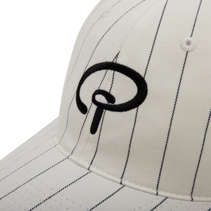 👑🐂 Pointless Journey 常田大希 - STRIPE BASEBALL CAP– WHITE ♪︎ - 【長期預購-6月下旬】