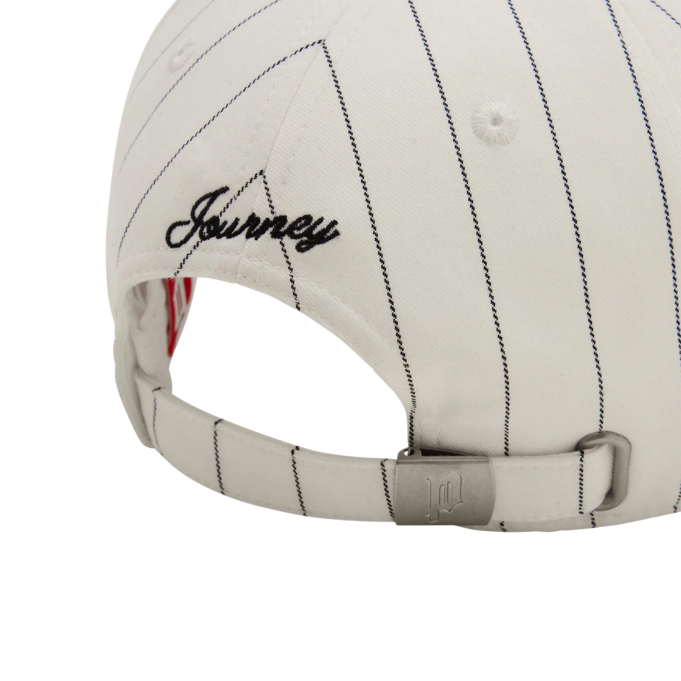 👑🐂 Pointless Journey 常田大希 - STRIPE BASEBALL CAP– WHITE ♪︎ - 【長期預購-6月下旬】