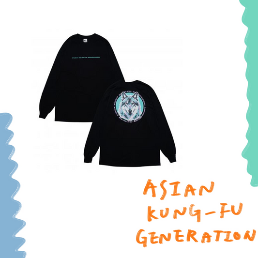 🍂 ASIAN KUNG-FU GENERATION - 2025 OFFICIAL GOODS - WOLF 長袖T ♪︎
