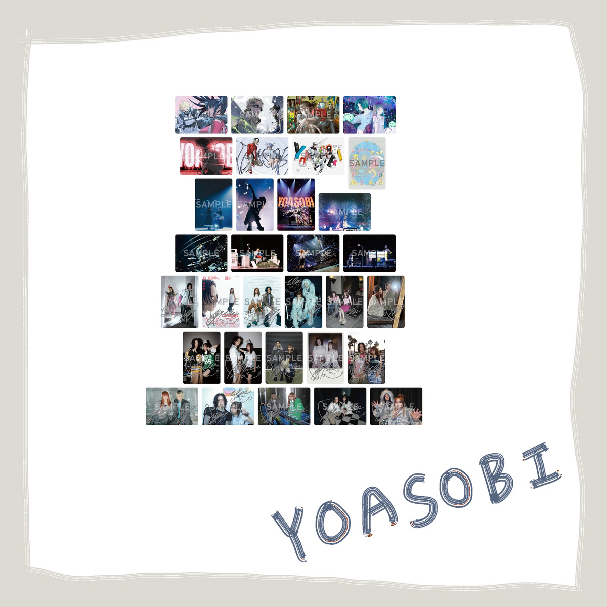 ⭐ YOASOBI - 超惑星 - YOASOBI交換卡片 ♪︎ - 【長期預購-12月中旬】