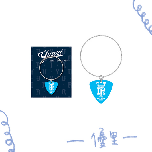 🌪️ 優里 - YUURI ASIA TOUR 2025 - YUURI ASIA TOUR Pick鑰匙圈 ♪︎