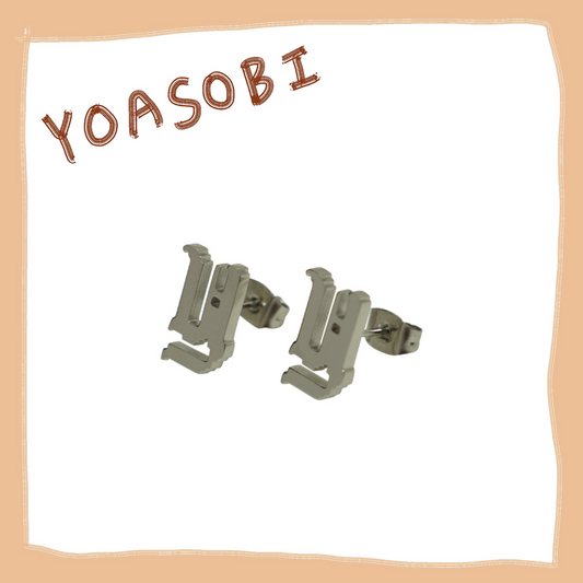 ⭐ YOASOBI - WANDARA - "Y" 字首針耳環 ♪︎ - 【長期預購-10月上旬】