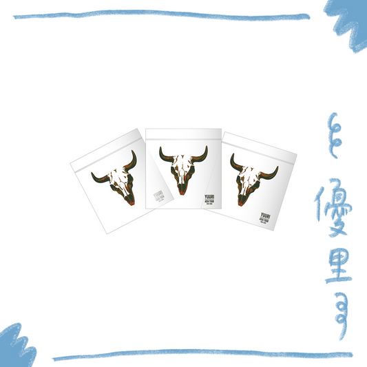 🌪️ 優里 - YUURI ASIA TOUR 2025-26 - Zipper Bags (3袋入) ♪︎