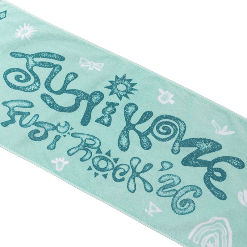 🌾 Fujii Kaze - Fujii Kaze x Fuji Rock '26 - Official Collaboration Towel (GREEN) ♪︎ - 【中期預購-7月下旬】