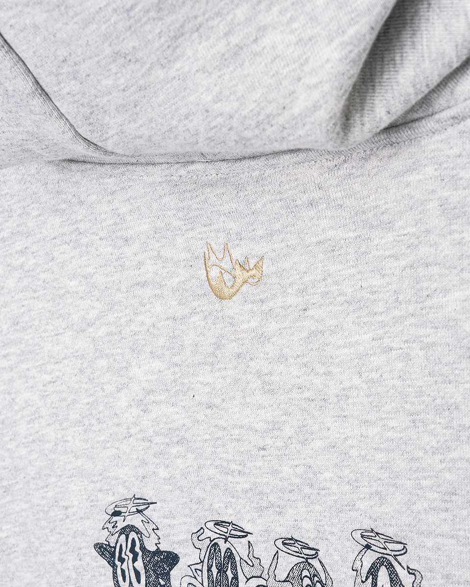 👑🐂 King Gnu - CEN+RAL Tour 2026 - KG IS DEAD HOODIE (GRAY