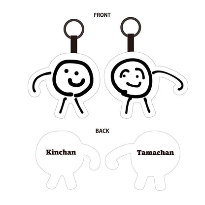 🌕 tuki. - 秋の修學旅行〜天體觀測〜 - KINCHAN TAMACHAN Plush Keychain ♪︎ - 【中期預購-10月下旬】