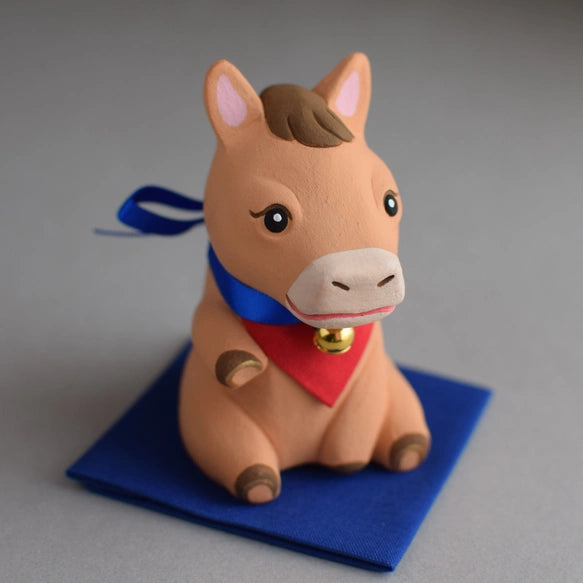 城南窯 - 新年手作2026 - 招福馬之介 (棕馬) ♪︎ - 【中期預購-202602】