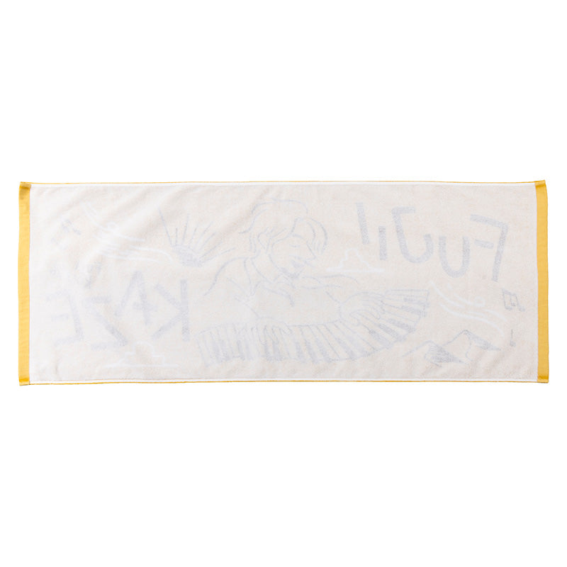 🌾 Fujii Kaze - Fujii Kaze x Fuji Rock '26 - Official Collaboration Towel (YELLOW) ♪︎ - 【中期預購-7月下旬】