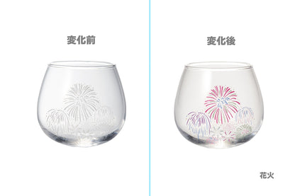 丸モ高木 - 花火 - 冷感晃晃玻璃杯 ♪︎