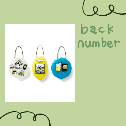 🌊 back number - Grateful Yesterdays Tour 2026 - 橡膠零錢包 ♪︎ - 【長期預購-6月下旬】