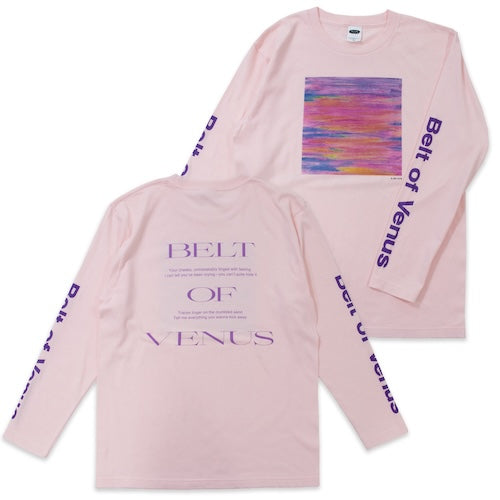 🐬 AIMYON - AIMYON TOUR 2025+ "Heaven's Bakery" - Belt Of Venus Long-sleeve T-shirt/Pink ♪︎