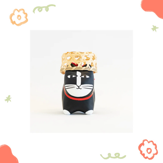 Lisa Larson - 會津張子(福島縣) × Lisa Larson - Lisa Larson的貓張子 (黑貓) ♪︎