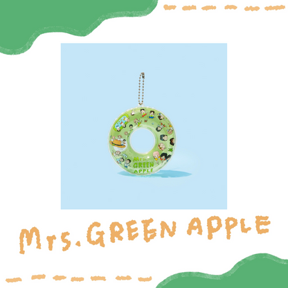 🍏 Mrs. GREEN APPLE - Mrs.的夏日周邊 - 游泳圈鑰匙圈 ♪︎ - 【長期預購-9月上旬】