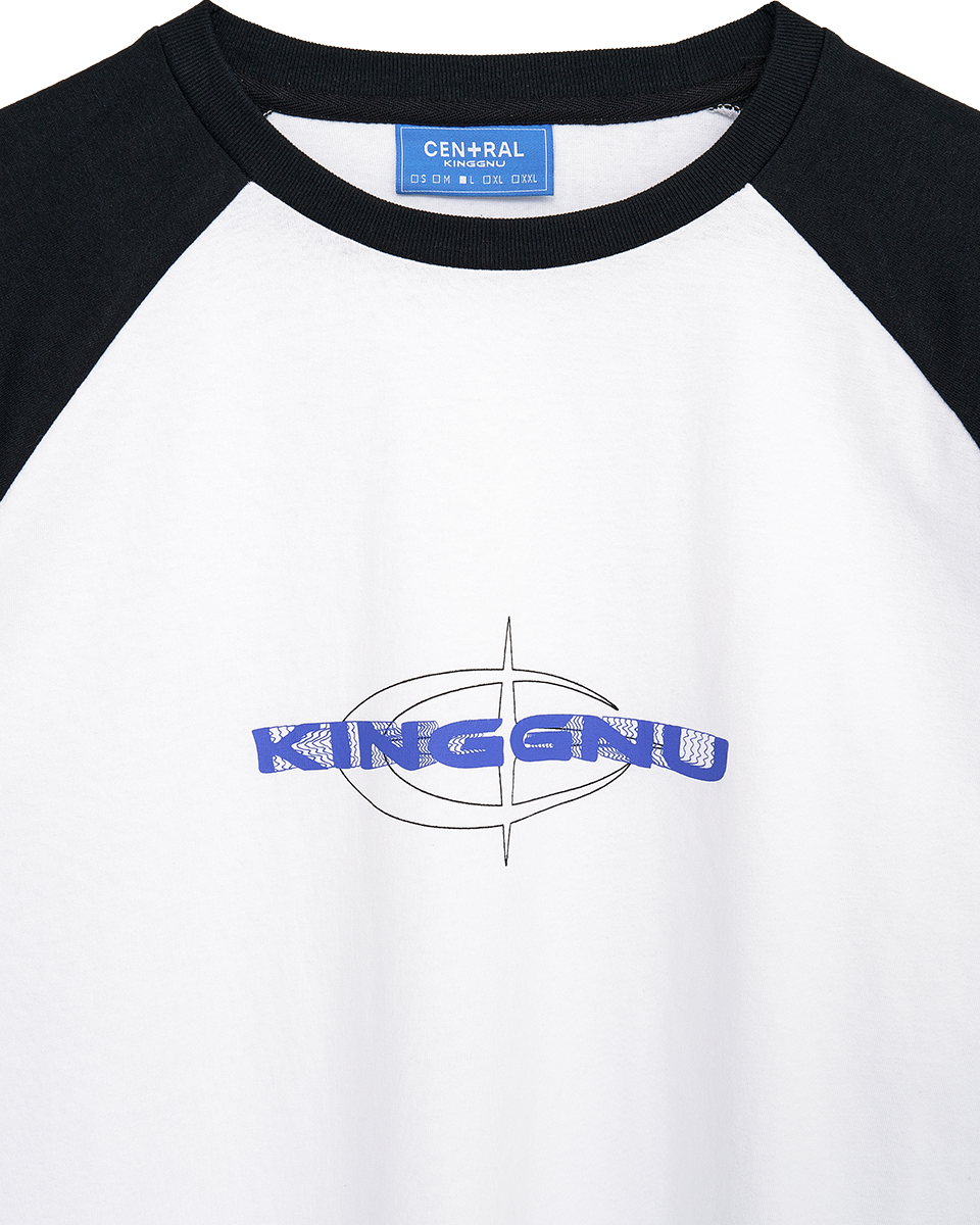 👑🐂 King Gnu - CEN+RAL Tour 2026 - KING GNU L/S RAGLAN (WHITE x