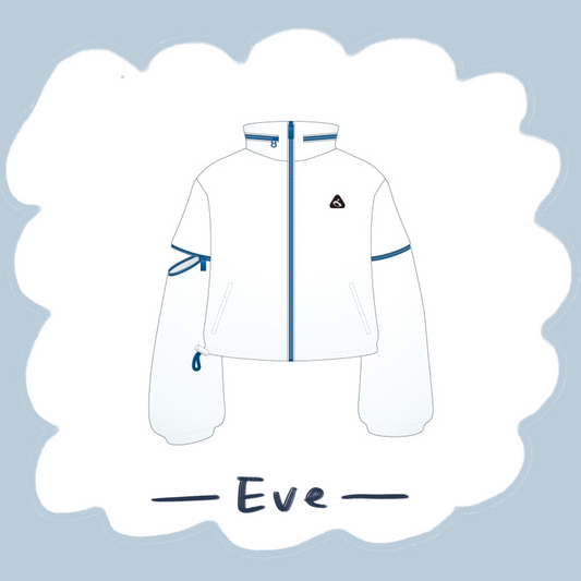 🎮 Eve - Eve Arena Tour 2025 [Under Blue] - skeleton連帽外套 ♪︎