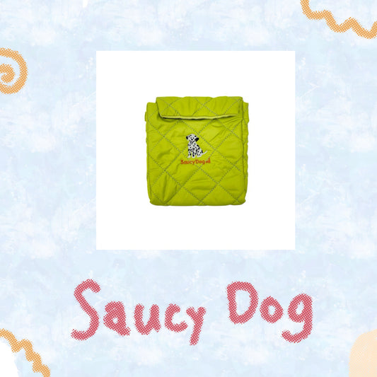🐶 Saucy Dog - HALL TOUR 2025 "ONE FOR hALL, hALL FOR ONE one TOUR" - 散步收納包/淺綠色 ♪︎
