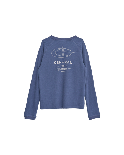 👑🐂 King Gnu - CEN+RAL Tour 2026 - CEN+RAL WUFFLE L/S TEE (BLUE 👑🐂 King Gnu - CEN+RAL Tour 2026 - CEN+RAL WUFFLE L/S TEE (BLUE