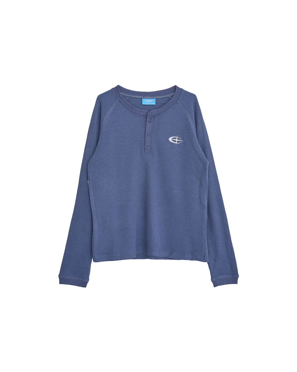 👑🐂 King Gnu - CEN+RAL Tour 2026 - CEN+RAL WUFFLE L/S TEE (BLUE 👑🐂 King Gnu - CEN+RAL Tour 2026 - CEN+RAL WUFFLE L/S TEE (BLUE