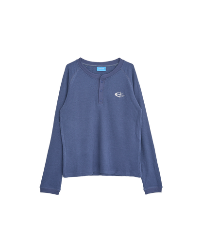 👑🐂 King Gnu - CEN+RAL Tour 2026 - CEN+RAL WUFFLE L/S TEE (BLUE
