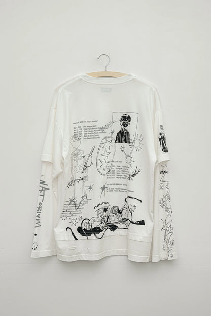 🎧 natori - natorium-archive Layered long T-shirt ♪︎ - 【長期預購-202603】