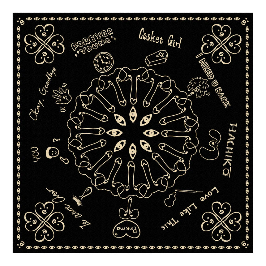 🌾 Fujii Kaze - Prema - Bandana(Black Prema) ♪︎ - 【長期預購-12月上旬】