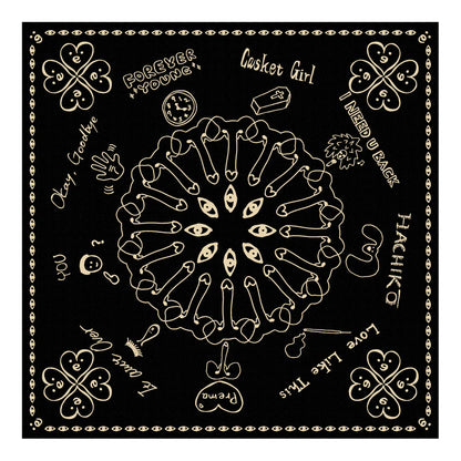🌾 Fujii Kaze - Prema - Bandana(Black Prema) ♪︎ - 【長期預購-12月上旬】