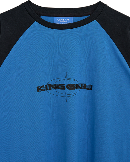 👑🐂 King Gnu - CEN+RAL Tour 2026 - KING GNU L/S RAGLAN (BLUE x SUMI BLACK) ♪︎ - 【長期預購-202607】