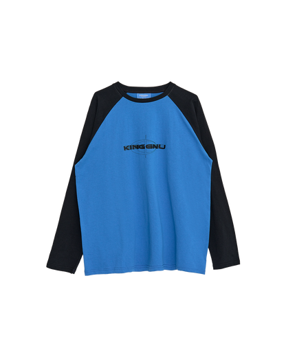 👑🐂 King Gnu - CEN+RAL Tour 2026 - KING GNU L/S RAGLAN (BLUE x SUMI BLACK) ♪︎ - 【長期預購-202607】