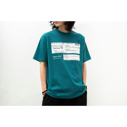 🐟 sakanaction - SAKANACTION 2025 WINTER - (SKN-CTN) TEE WINTER/TEAL BLUE ♪︎