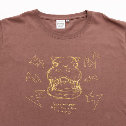 【客製代購#WGCO0610】 - back number - 歌うカバTシャツ ♪︎