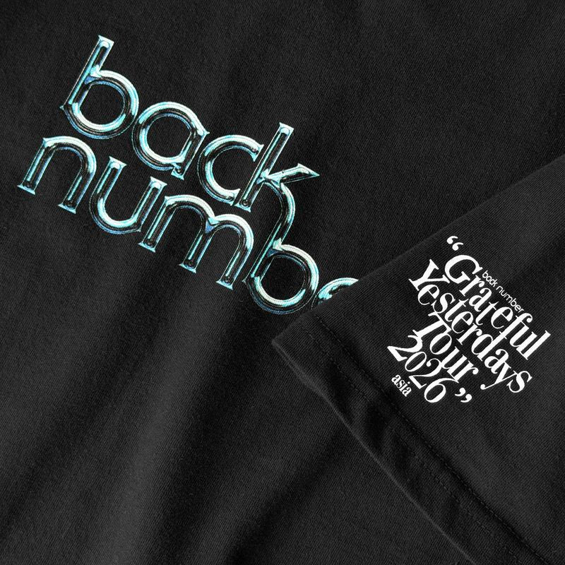🌊 back number - Grateful Yesterdays Tour 2026 - Metal Logo T ♪︎ - 【長期預購-202701】