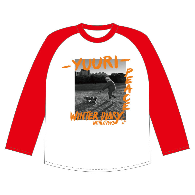 🌪️ 優里 - Yuuri with Lovers Raglan T-shirt ♪︎